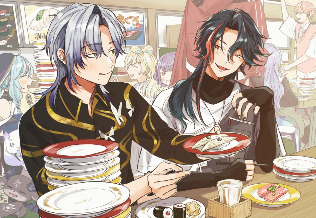 ➰🍣　#アトリエ・ミラン  #かいせ絵