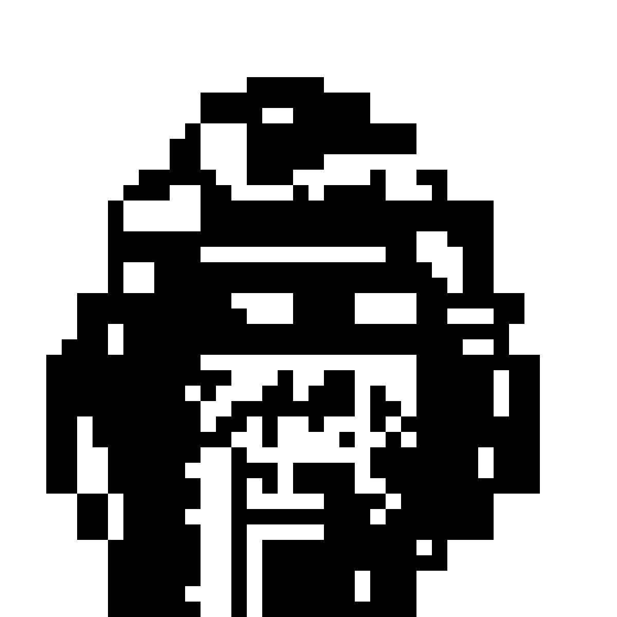 PunksDistorted's tweet image. Pixel selfie