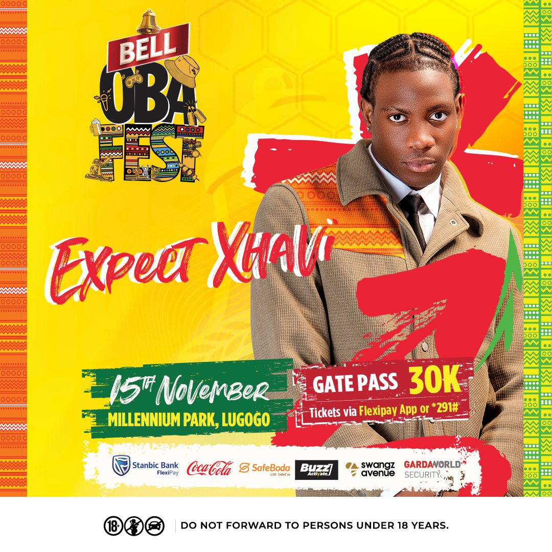 XfmUG's tweet photo. Going down tonight, Bell #Obafest at Millenium Park, Lugogo. Grab your ticket at https://t.co/hxdrMQf8oy for yo Enjoyments. Let's Beer Together. https://t.co/GEVuK6CAyi