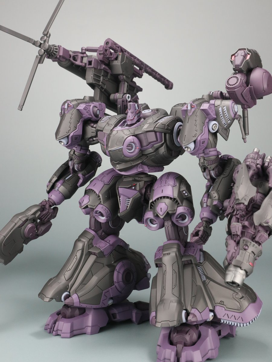 アーマードコア6 オープンフェイス 完成！ ゲーム内のペイントデータ