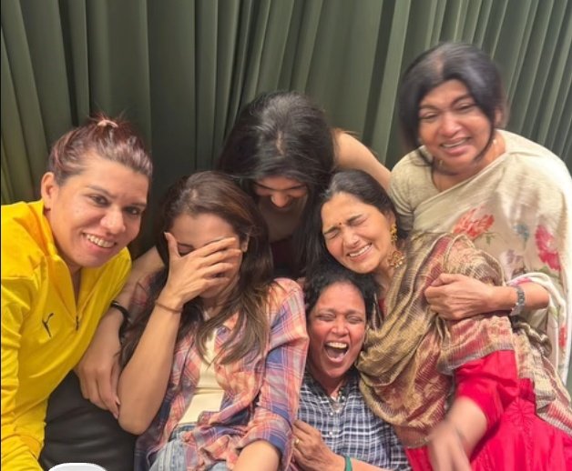 abi_trish's tweet image. Cute 🥰 @trishtrashers #Trisha #Southqueentrisha #Southqueen