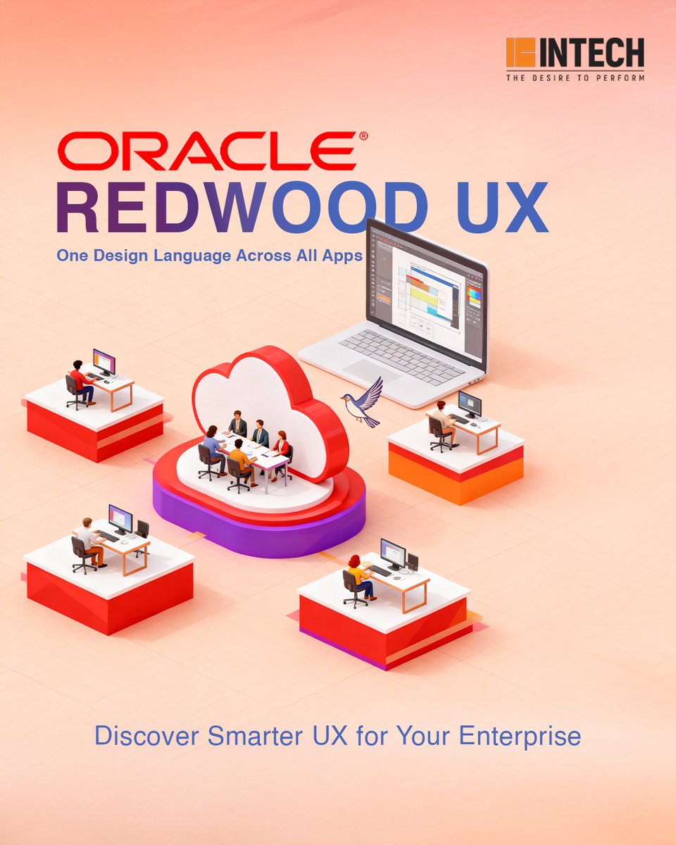 icsglobal_in's tweet image. Modern enterprises deserve design that works as smart as their people. Oracle Redwood UX combines innovation and usability to deliver seamless, connected experiences for the next era of business.

#INTECH #INTECHVision #OracleRedwoodUX  #InnovationInAction #Oracle