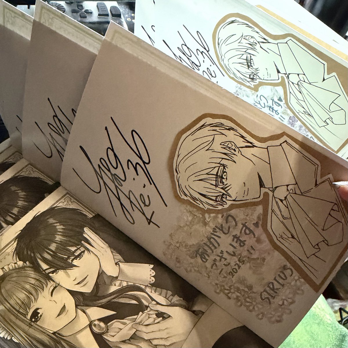 大量生産はサイン本でした⭐️ 今年も参加させて頂きます♪ よろしく