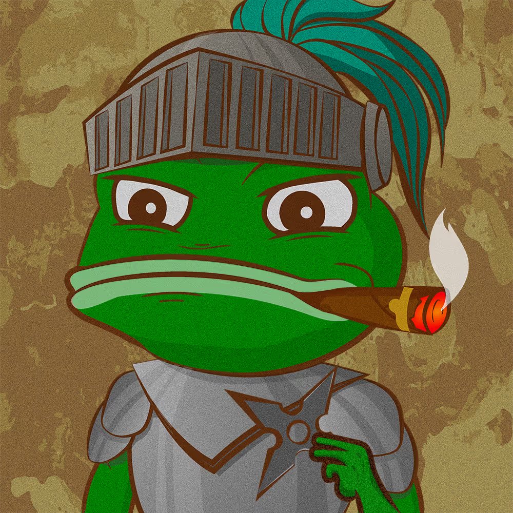 Edge0x's tweet image. Examples of work and references never lie, @ThePlagueNFT has been around since 2022 and is still going strong. For me this is impressive as back then I was working at Llamaverse 👀

I got my 7th Army Frog today, 1 Representative for Exodus down; now time to work on a member 🤝