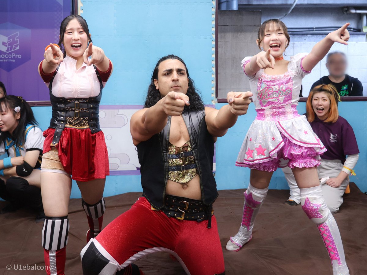 ChocoPro 489 Right Bears🍎🧸 もしチョコプロに6人タッグ王座がベルト