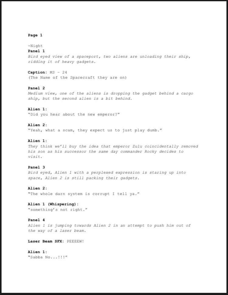 d4sh_ot's tweet image. 🚨 WRITER FOR HIRE – COMICS | WEBTOONS | MANGA  
Here’s a sneak peek at my demo comic script 
I’m a scriptwriter open for collabs, ghostwriting &amp;amp; short projects.

Let’s build something bold.  
📩
#ComicWriter #WebtoonWriter #Scriptwriter #MangaWriter #IndieComics