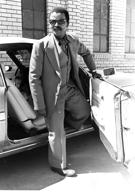 Rev Frederick Modise, founder of the International Pentecost Holiness Church (IPHC), c 1978. Image Source: Drum Social Histories