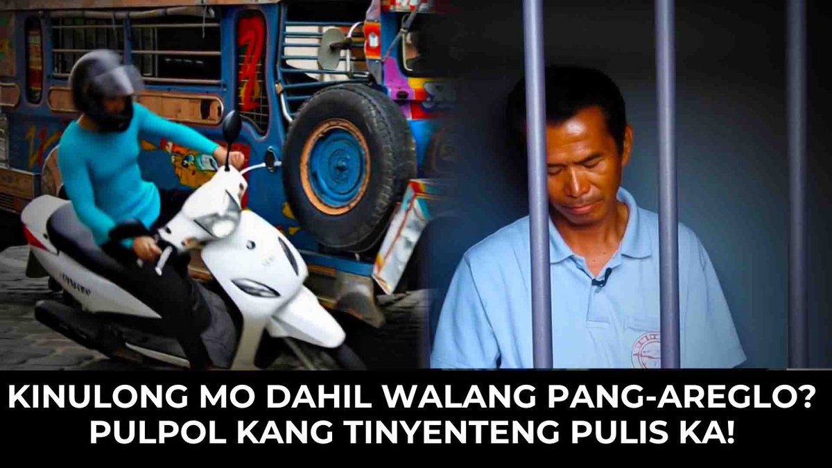 PULIS-TAYTAY, IPINABITAG
Natinag! Kapalpakan, nabunyag!

Aksidente, hindi sinasadya. Walang pang-areglo si Jeepney Driver kaya kinulong ng 2 buwan.

Kapulpulan ng pulis, kapulpulan ng piskal. Nanghimasok ang BITAG - Judge, pinalaya ang drayber.

Eto ang problema sa ilang pulis -