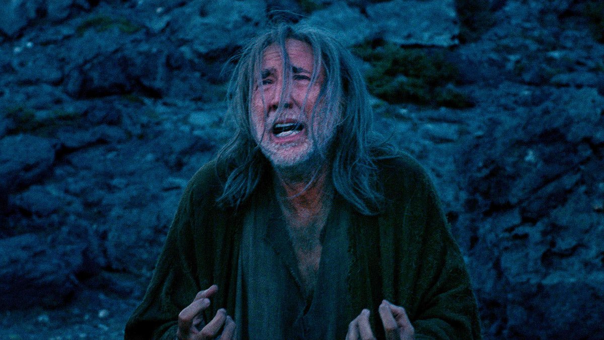 Lynxcryptocat's tweet photo. Babe wake up, meme-worthy reaction shots of Nic Cage in his Jesus horror wig just dropped

(The Carpenter's Son, 2025) https://t.co/KGuhrVKDuV