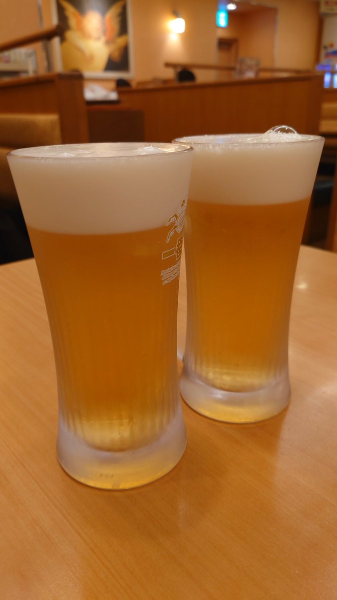 サイゼ呑み久しぶり🍻