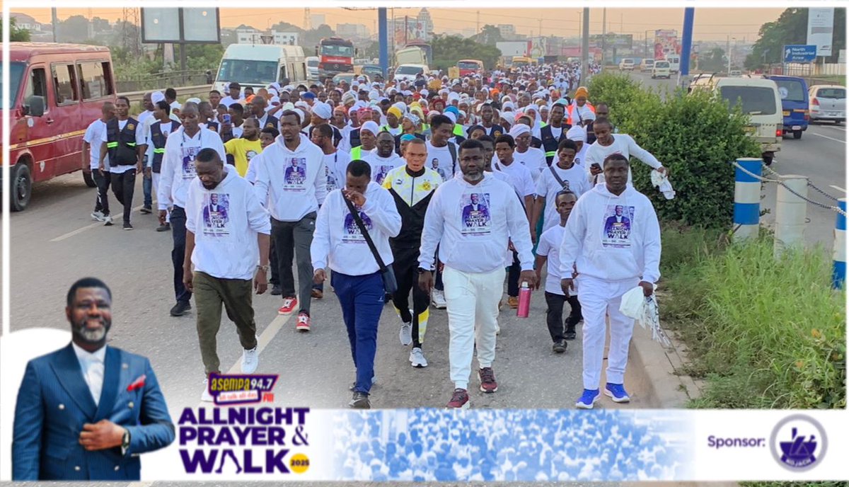 Adom1063fm's tweet image. Picture from the Asempa FM Prayer Walk.

#AsempaFM #AsempaFMPrayerWalk