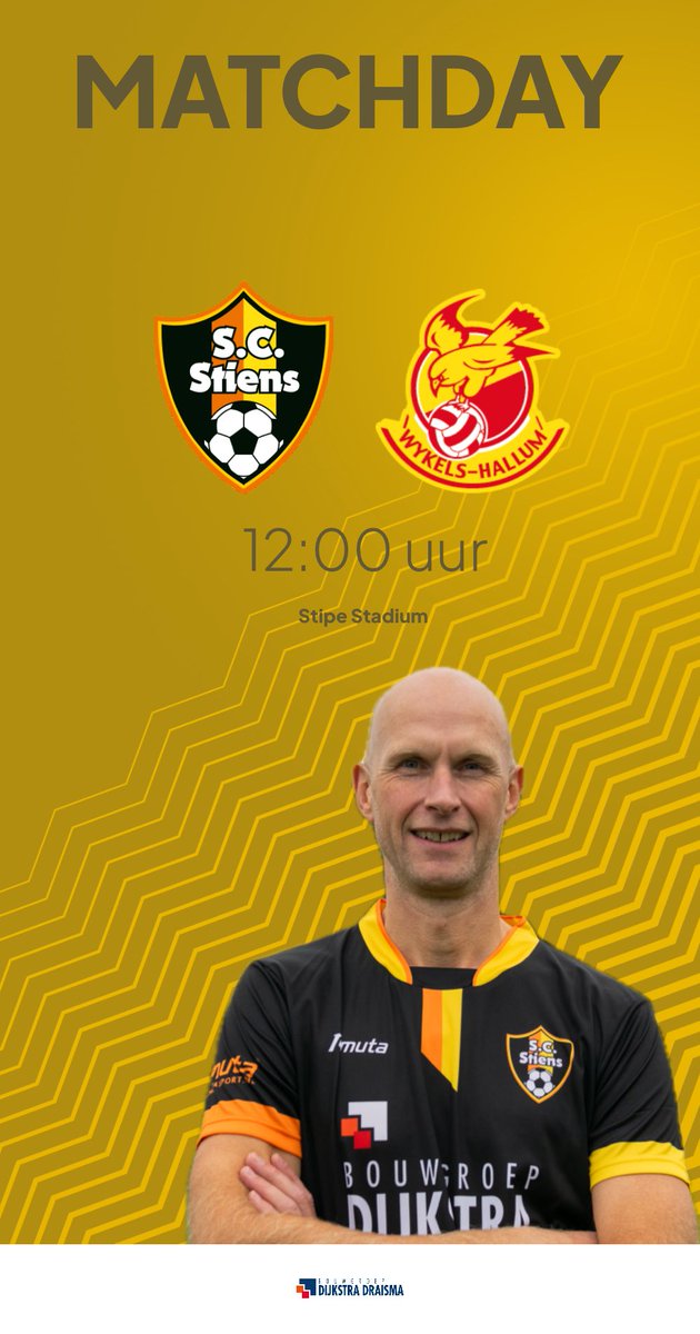 Namens Bob; tot straks <a href="/WykelsHallum/">Wykels Hallum</a> 👋 #utvierde #scstiens #stiwyk