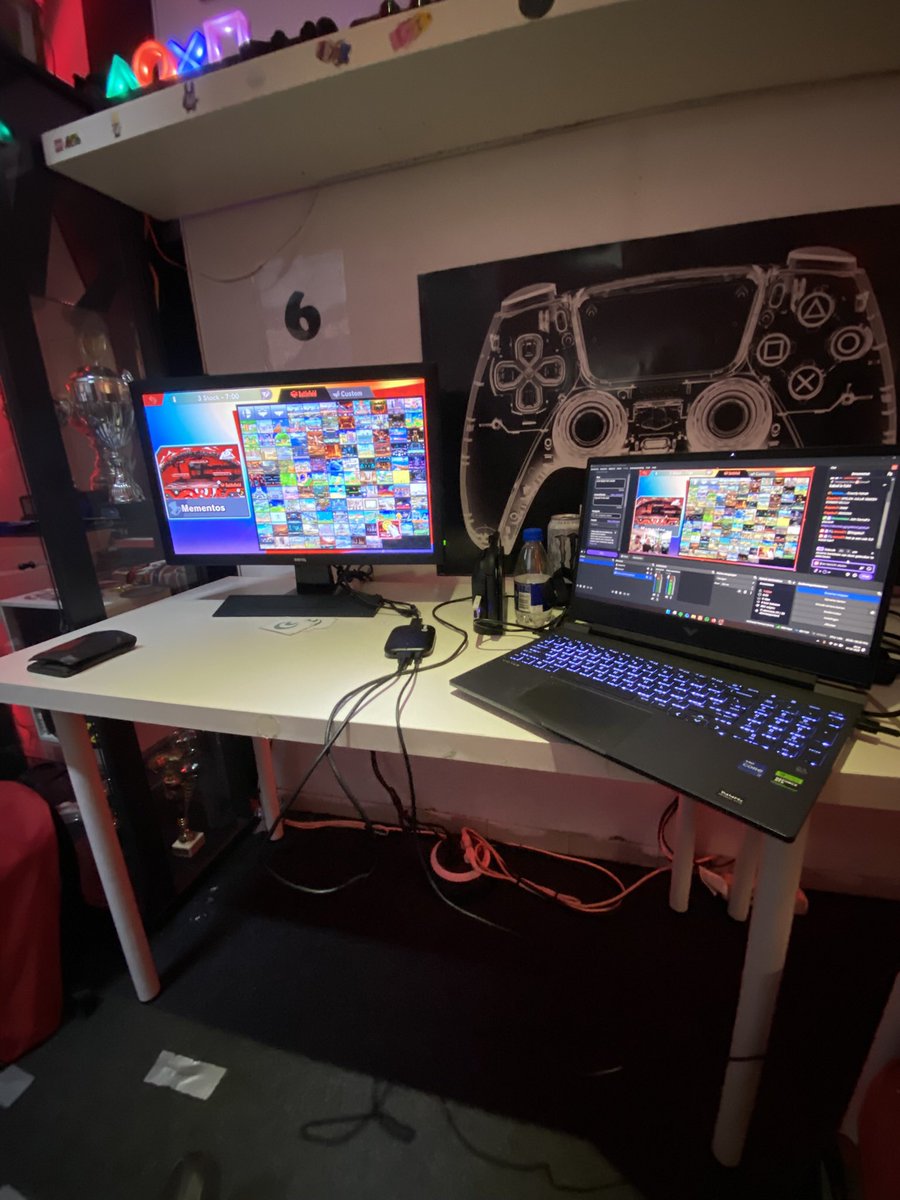 We were playing different nintendo games on a mini stream.  No 3.0 usb and thats why the gameplay was laggy.  Getting streamsniped offline to play #SuperSmashBros  by <a href="/Gogoku7/">TDB | Gogoku7</a>  was a canon event.  However i did enjoy it for the first time with friends.