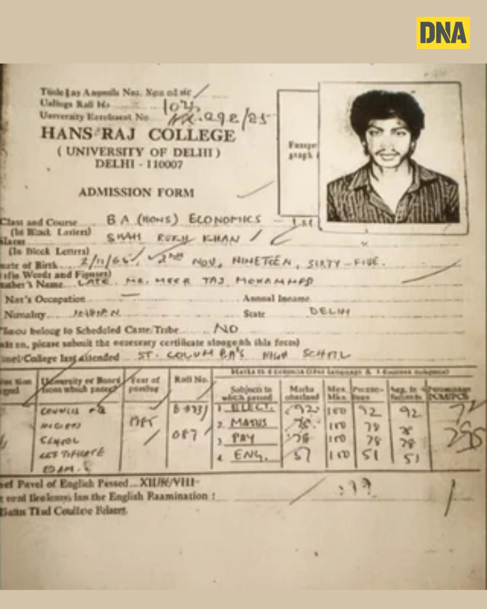 geetv79's tweet image. If Delhi University can release Shahrukh&apos;s old mark sheet, why is it still hiding the mark sheets of Modi, who claims to have a degree from DU?? 
#LieLikeModi 

Is it because he could have been disqualified &amp;amp; his election set aside, since 2016? 
#ModiLies