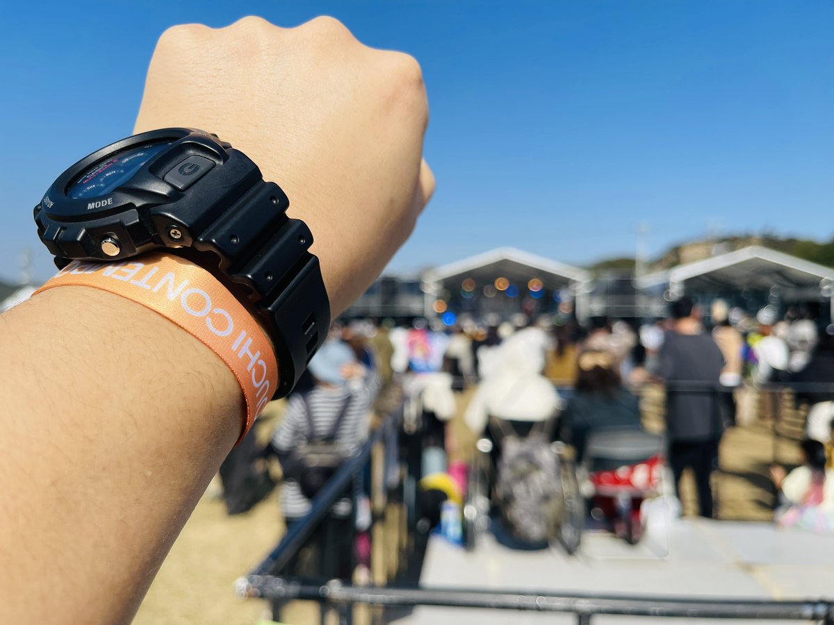 やっぱり屋外のライブはサイコーね🌞🏝️