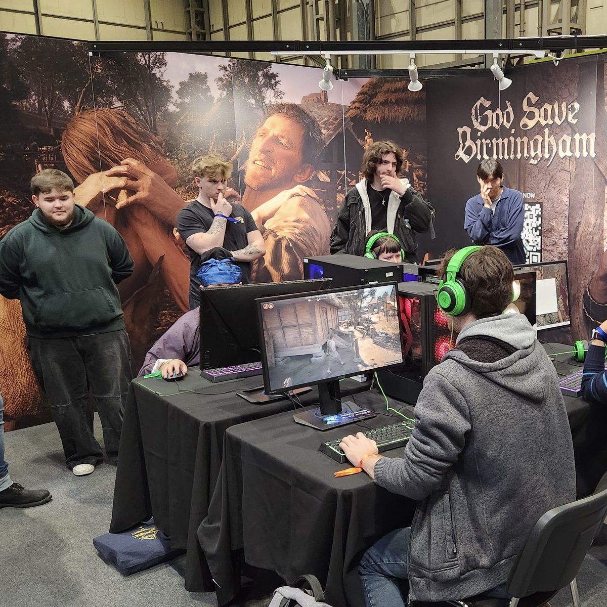 GodSaveBham's tweet image. That’s a wrap on our trip to Birmingham!

We learned so much about the city’s history that we’re bringing to God Save Birmingham and met so many great people.

The demo was received warmly at To the Moon Expo as well!

More to come soon 👀