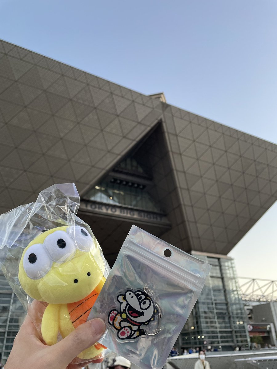 デザフェスでクリプトン教授に出会ったっス！
クジでぬいぐるみゲット🐊

変わらず応援するっス📣☺️