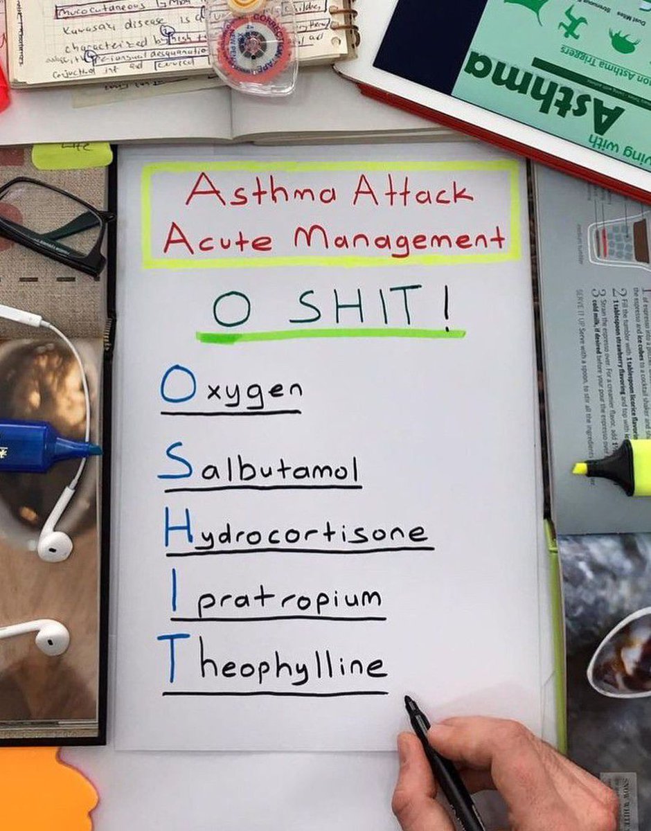 Doctors_GUILD's tweet image. Management of Acute astma