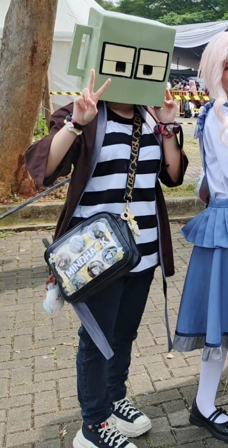 ComputerKidd's tweet image. cosplayed as ivrig at #CF21 :D
#mindhack