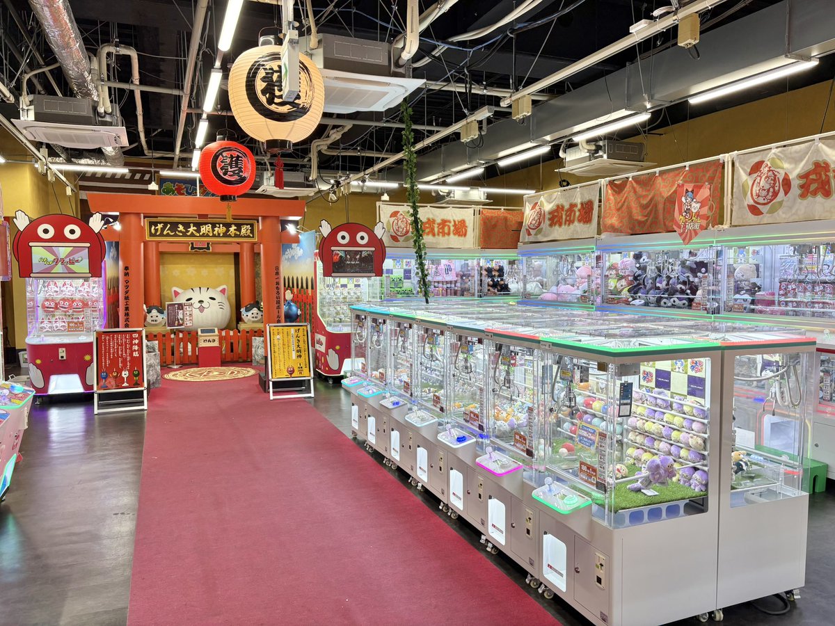 道頓堀へ来たついでに今年の3月26日にオープンしたゲーセン、あそび