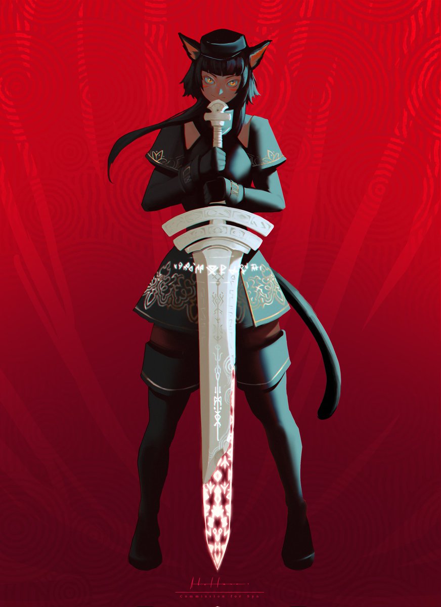 LairBug's tweet image. Commission for Syn ~

#FF14 | #FFXIVart