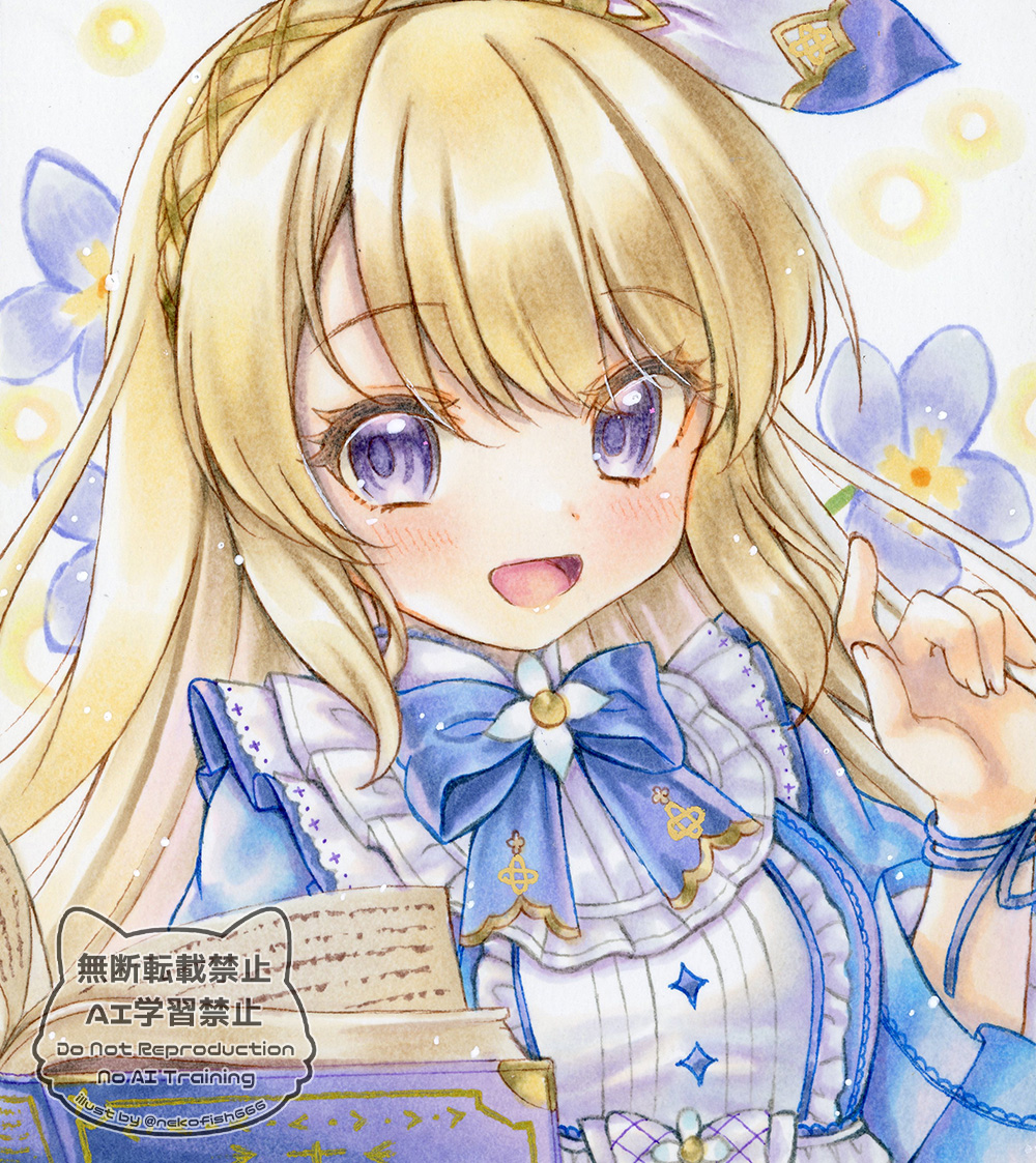 nekofish666's tweet image. お題箱からのリクエスト。
リクエストありがとうございました。
#花騎士 #フラワーナイトガールイラスト  #ヒナソウ