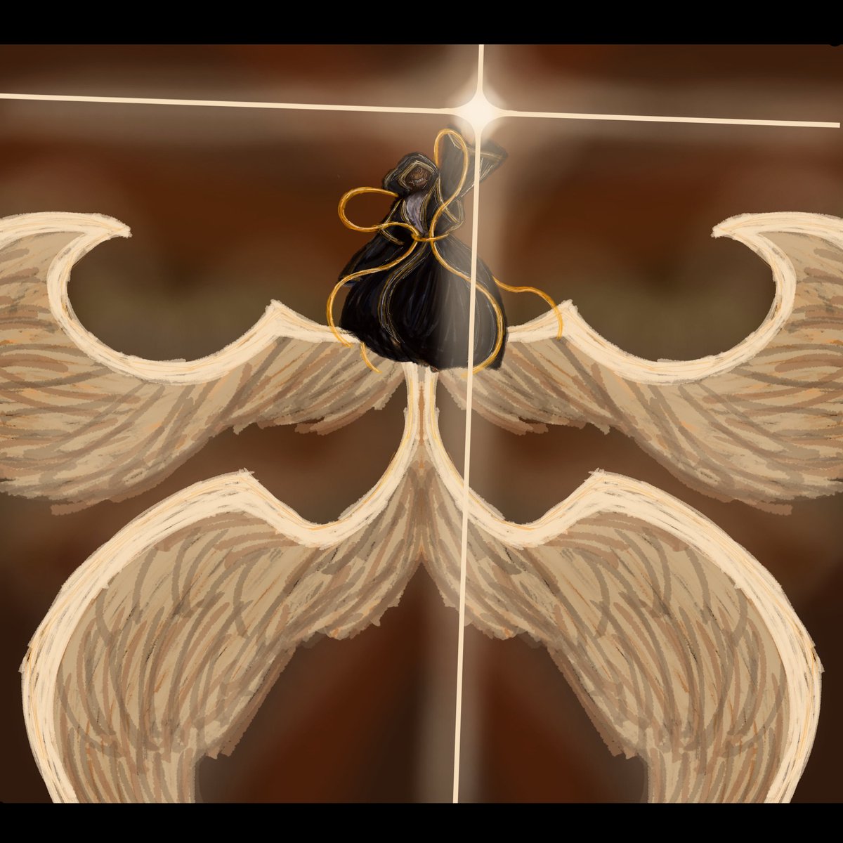 //[OOC]🍓: Not Dandy's Worl related but here's a drawing I made. . . .This is not Telamon, This is an OC I made in Catalogue and his name is Bob