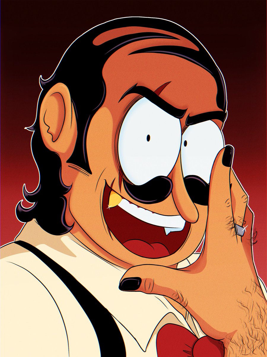 redraw :) #pizzatower #evilpeppino