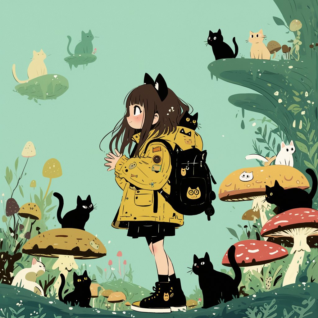 2：22 にゃんにゃんにゃ～をお知らせします🍄🐈‍⬛🐾 Nekomimi