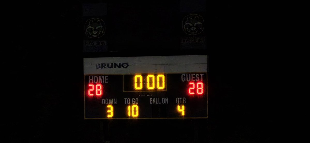 End of regulation in Oconomowoc.