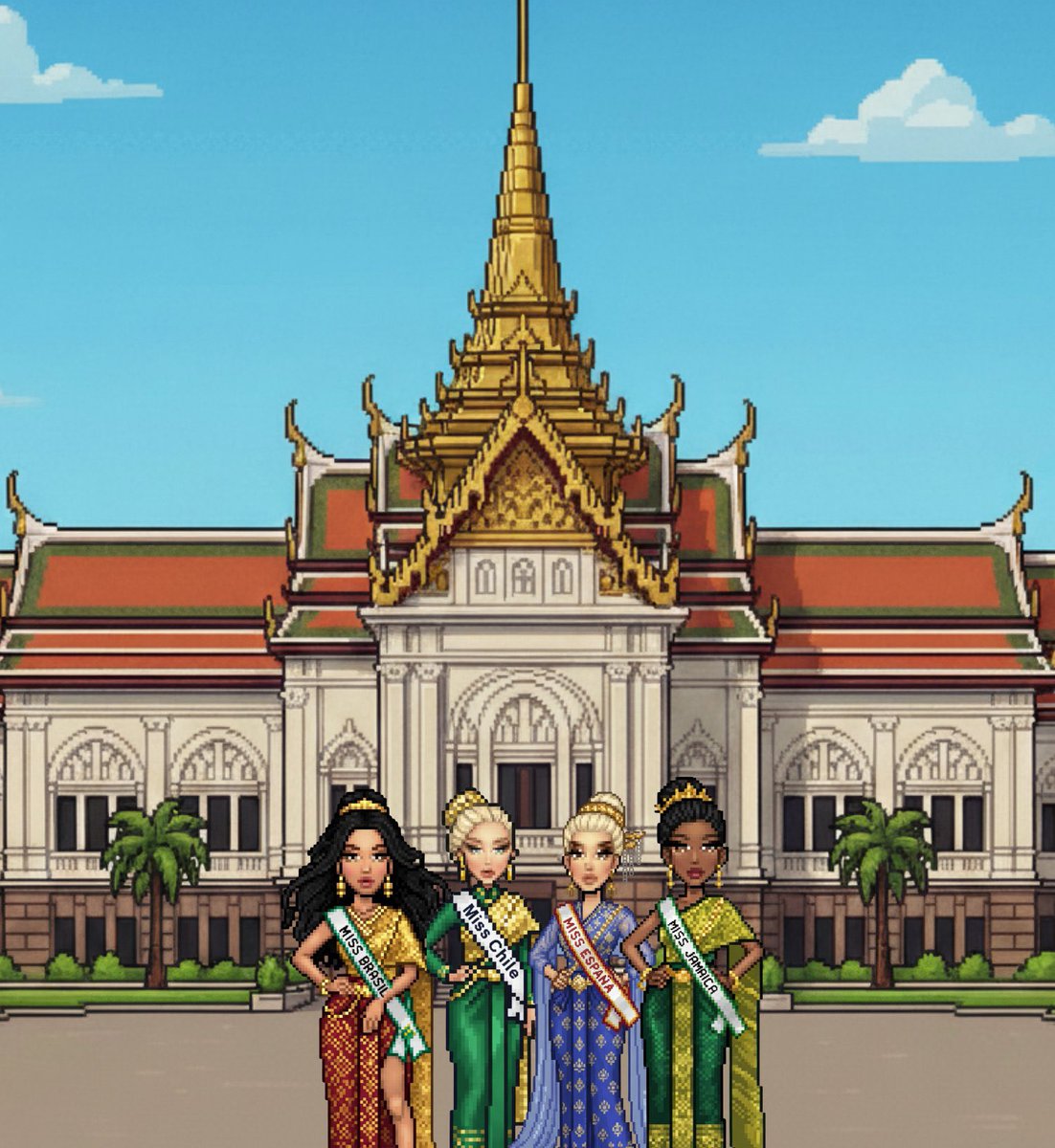 Hoy tuve el honor de reunirme con el Presidente de Tailandia para hablar sobre el compromiso de Miss Habbo Universe con la protección del planeta ✍️

📍 Gran Palacio de Bangkok - Thailand 🇹🇭
#MHU2025 #MissUniverse #MissUniverse2025 #FranquiciaDolls 
<a href="/EsPrestigiosa/">𝔅𝔩𝔞𝔠𝔨 𝔅𝔞𝔯𝔟𝔦𝔢</a>  <a href="/EsPatronsita/">Patronsita Lorenz</a>