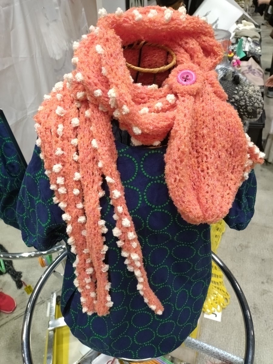 デザインフェスタ1日目🐙 J-264でお待ちしています🙇 #デザインフェスタ62