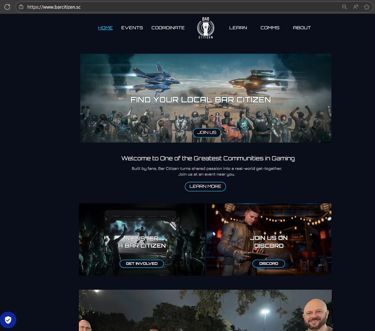 We're excited to announce the soft launch of the new <a href="/RobertsSpaceInd/">Star Citizen</a> #StarCitizen #BarCitizen Website.

Thank you to the board and volunteers who put this together!

learn more about #BarCitizen 2.0 !! barcit.io/BC20
