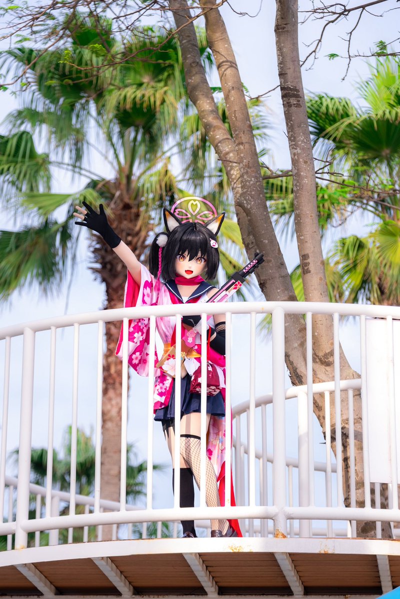 『主公大人！こち見て～😍🦊』

📷：<a href="/wzw30130081/">Negev-Best</a> 
🎭：<a href="/HiDolls_mm/">HaiDolls</a> 

#久田イズナ
#ブルアカ
#BlueArchive
#kigurumi