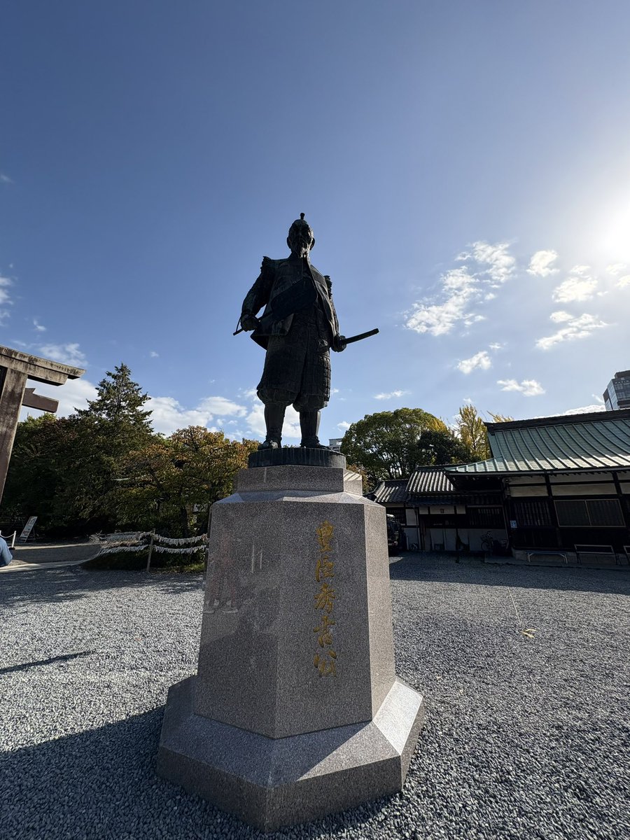 豊國神社（大阪城） 豊臣秀吉公像