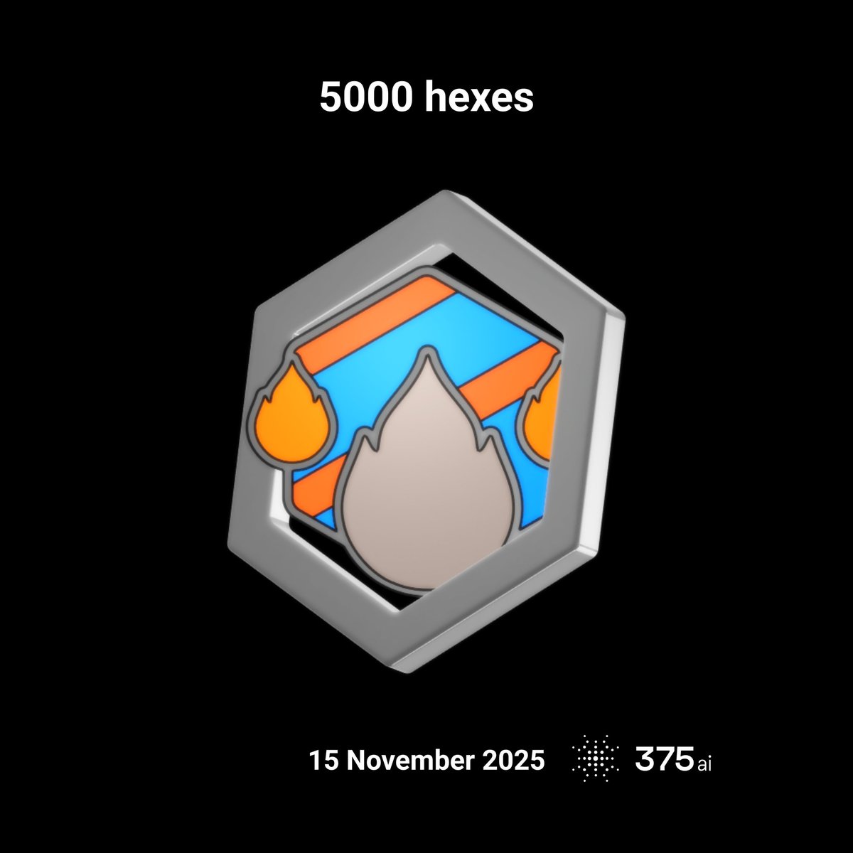 icaruslounge's tweet image. Yeay 
😎🎂🎉🎊I’ve just covered 5000 hexes on #375go! #discovergo @375ai_