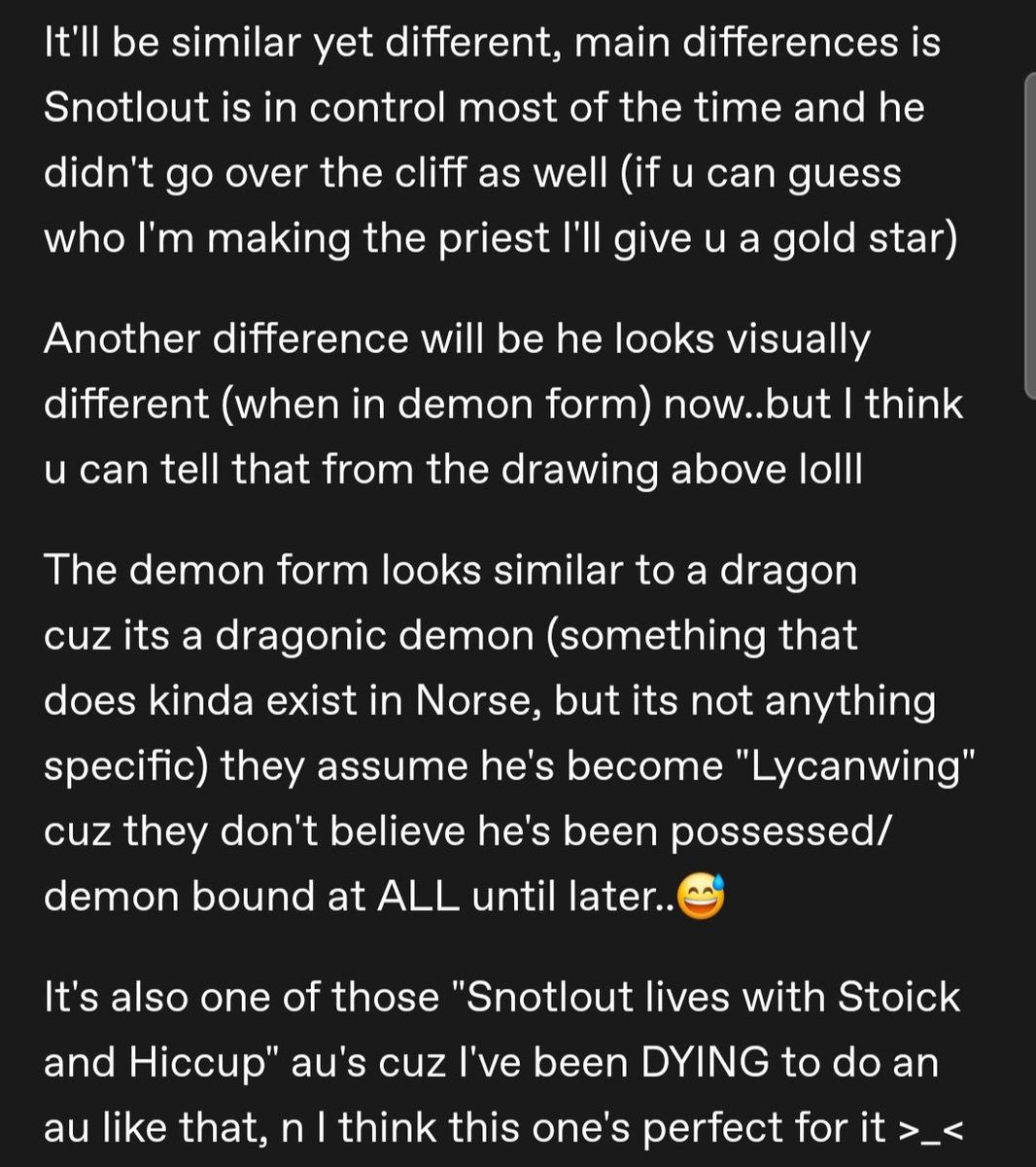 TheRatBatJester's tweet photo. Finally thought of some lore for this lil freak 🙏 #HTTYD #httydragon #au #hauntedhotel https://t.co/RiG8IEOFqW