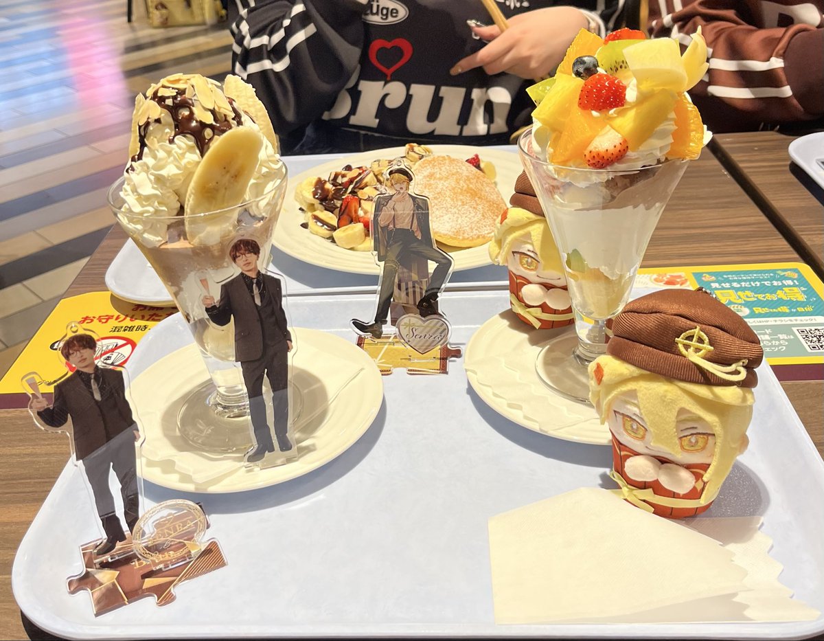 昨日は私にとって一年ぶりのパフェ活もしたよ
パフェ活部長がいなくて寂しかったよー
（一つ前の📮、りぷできないようになってましたね😅すみません、深い意味は無いのです〜）