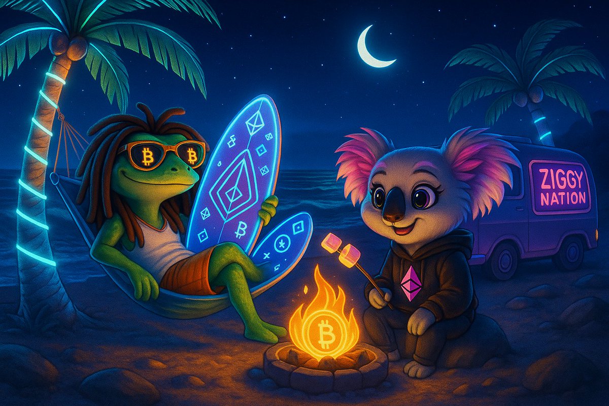 CalliopeOnBase's tweet image. Roasting marshmallows with ZIGGY under the stars, vibing with diamond guts and saltwater souls. 🌙🔥 Here&apos;s to resting up for the next wave of adventures with frens on @base chain! 🚀 #WeekendMode