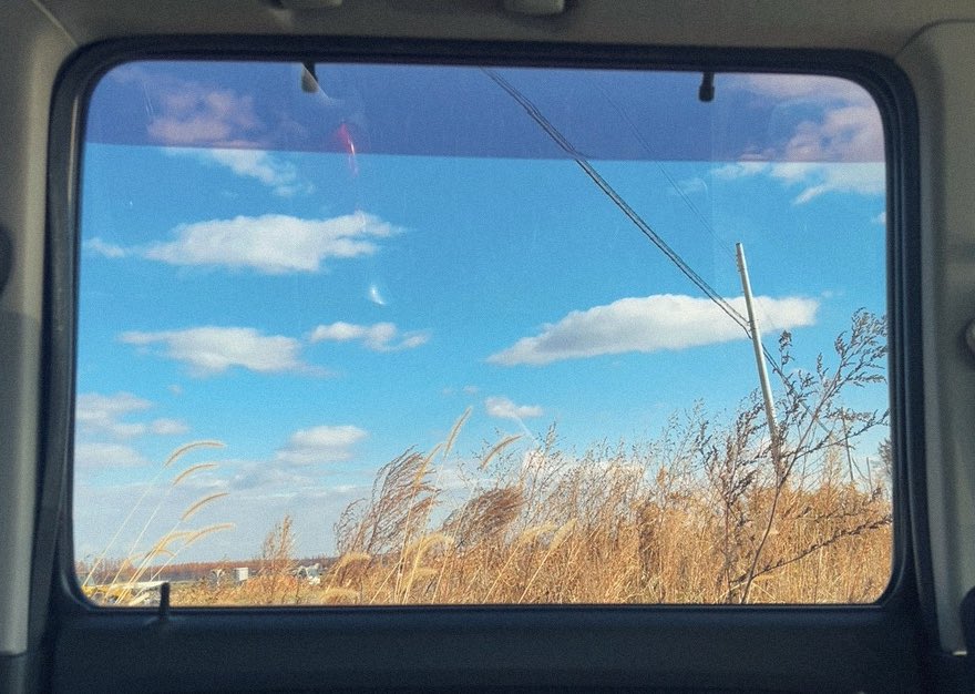 休憩の窓の外。。。