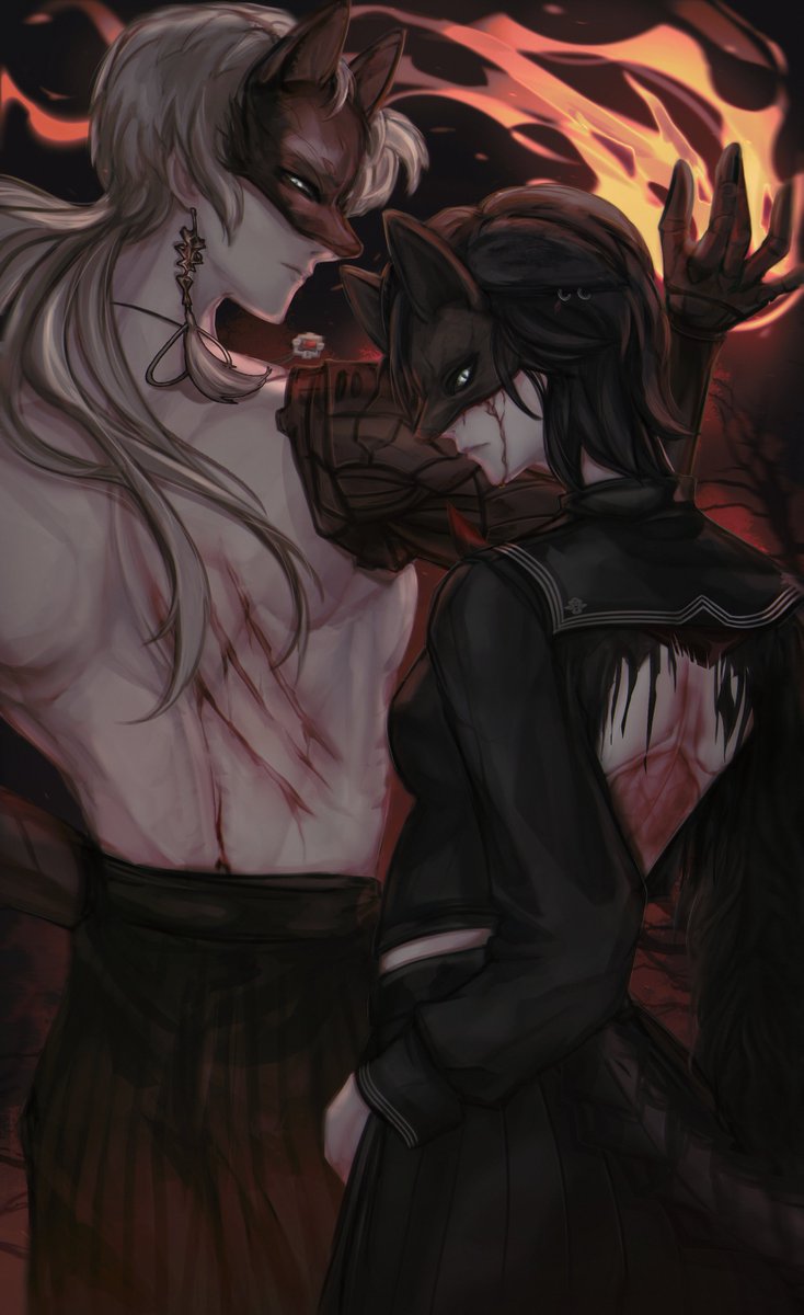 chi_gishi's tweet image. That's my jam ~
Vtubers in Silent Hill F cosplays: @MagicCyberCat @pro_stoic