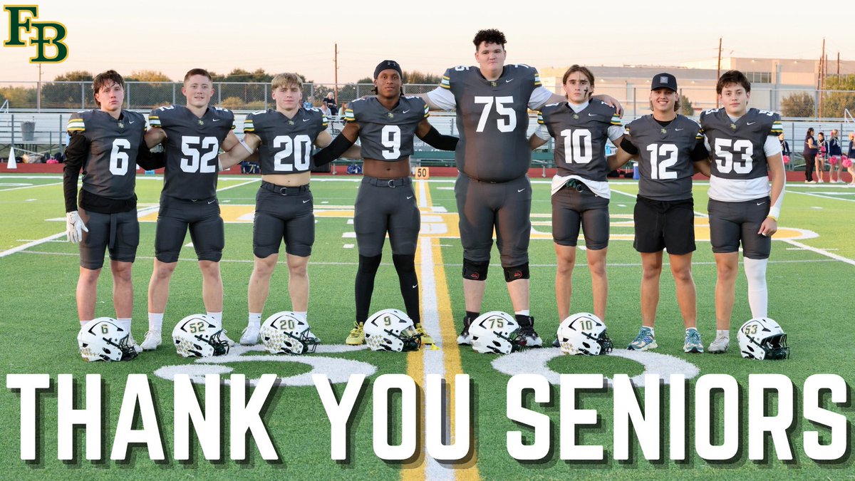 You’ve weathered adversity, embraced every challenge, and left a mark that will echo far beyond the field. Your journey hasn’t been easy, but through it all you’ve grown into men of faith, strength, and purpose. Proud of the young men you’ve become! 

#TogetherWeSoar 🦅