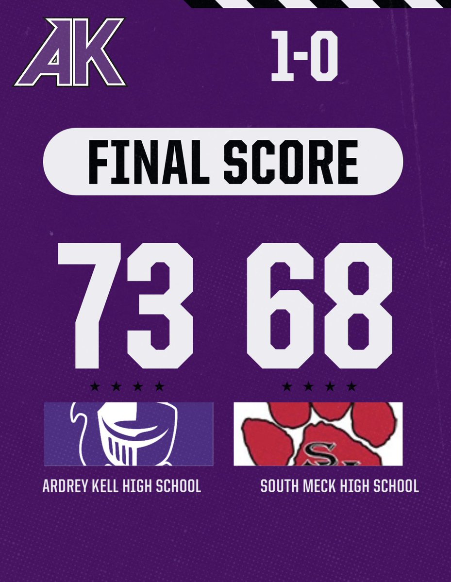 If you missed this game on opening night, you missed two great teams battling.

Great team win! The environment was electric we couldn’t have finished strong without everyone’s support!

Next game: Tuesday vs Cuthbertson Come out and support your Lady Knights JV3:30 and V 6:00 pm