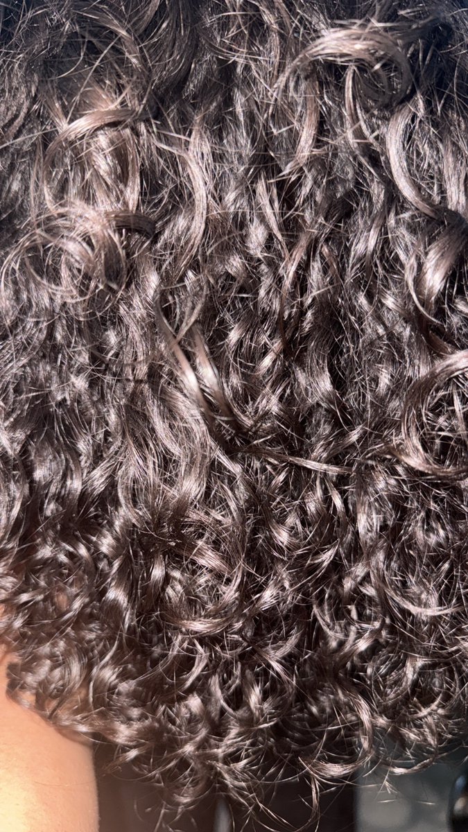 CurlyWurdy's tweet image. Tell me smartie pants, what color is my hair? 🤔 flash vs no flash #curlyhair #curls