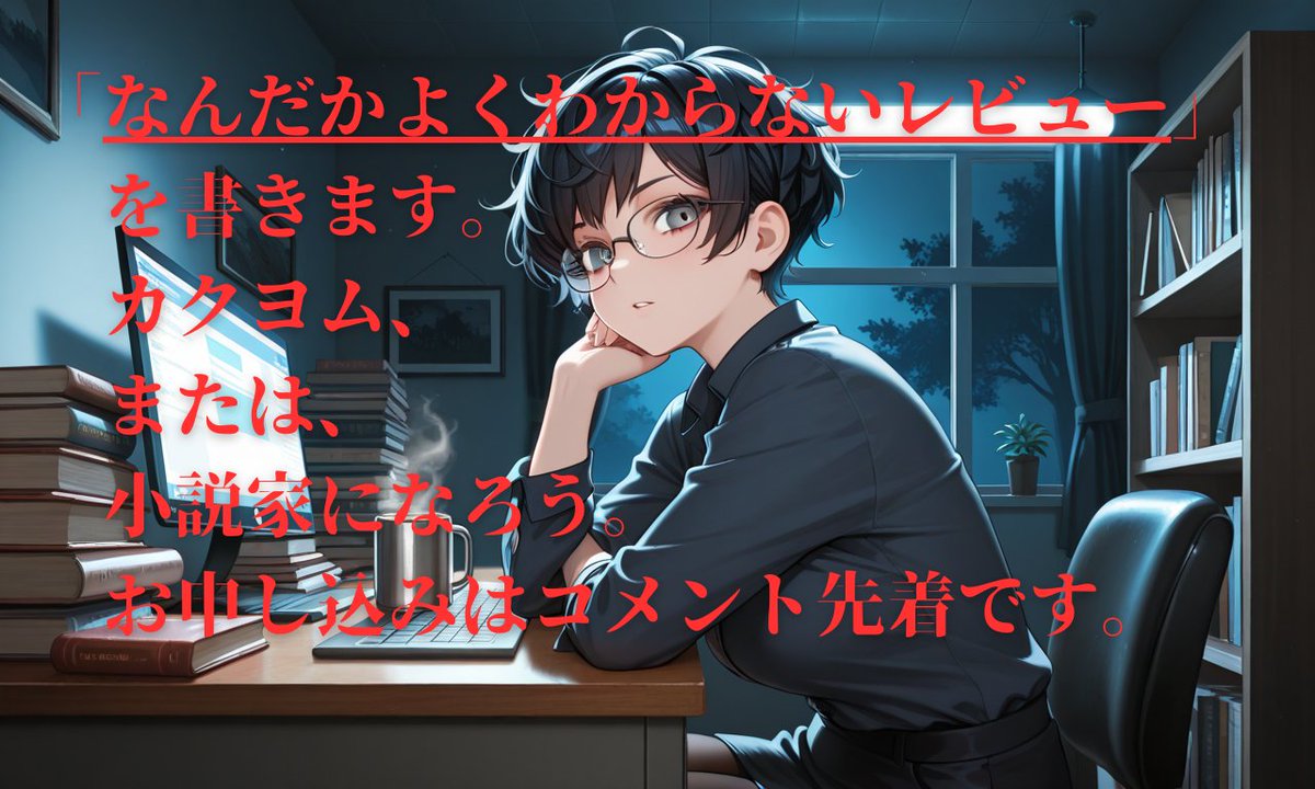 御作になんだかよくわからないレビューを書きます。 内容の責任は取り