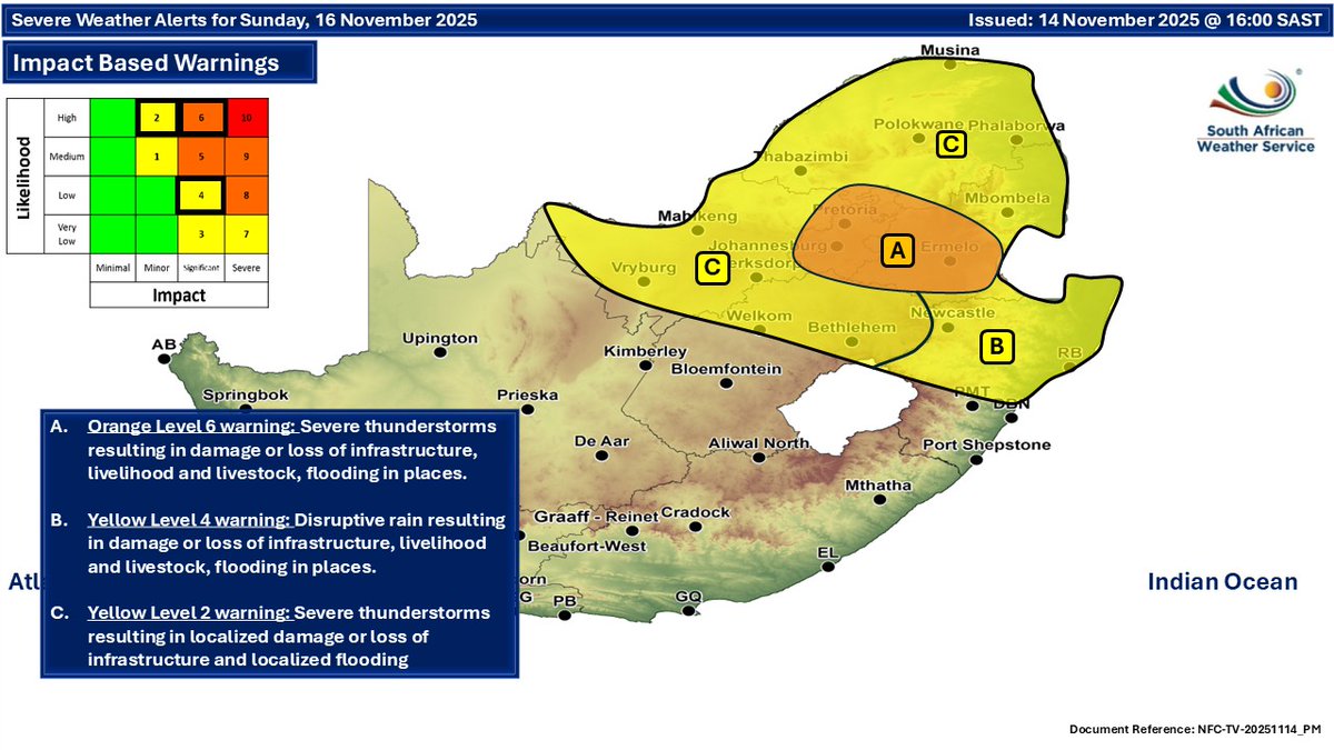 Joburg - Disaster Management Centre tweet media