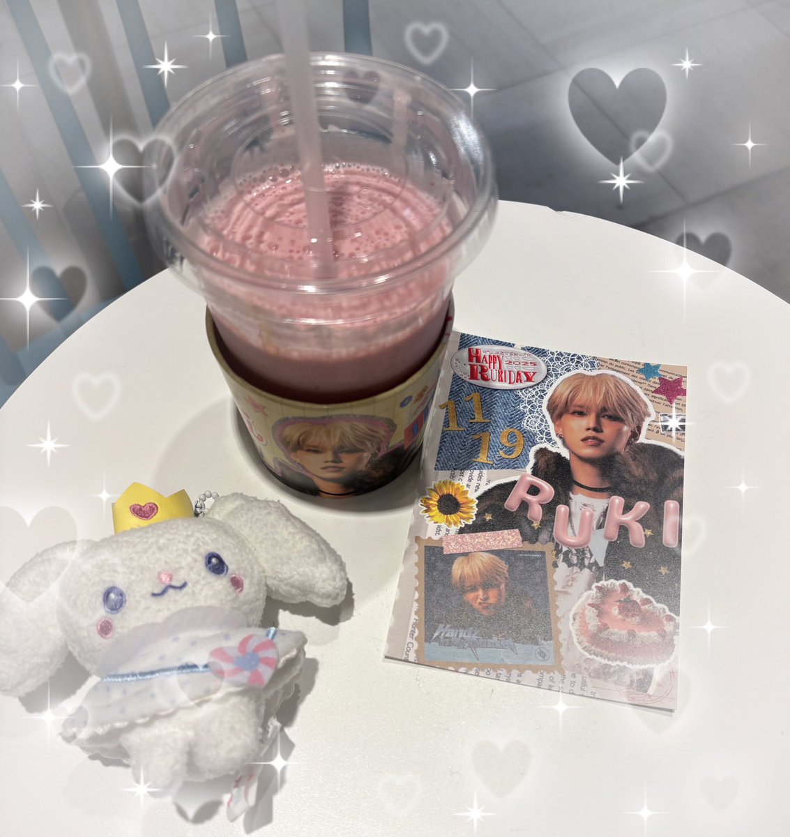 今日はソロで池袋へ🤍 センイルの看板の場所が分からず💦果琳様で