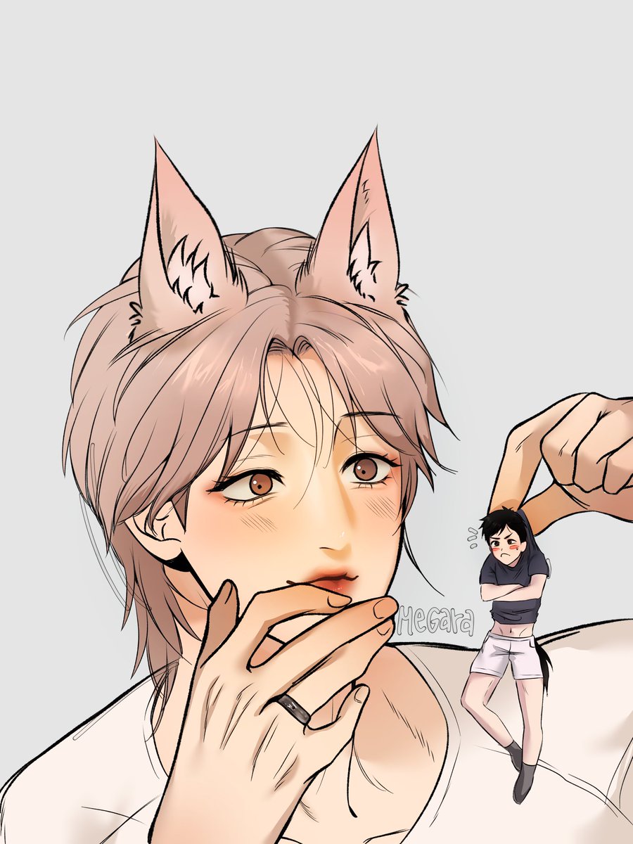 meg4rt_'s tweet photo. How cuteee

#jinxfanart #Jinxmanhwa #fanart #cute #cutt https://t.co/wTUKUnn5VH