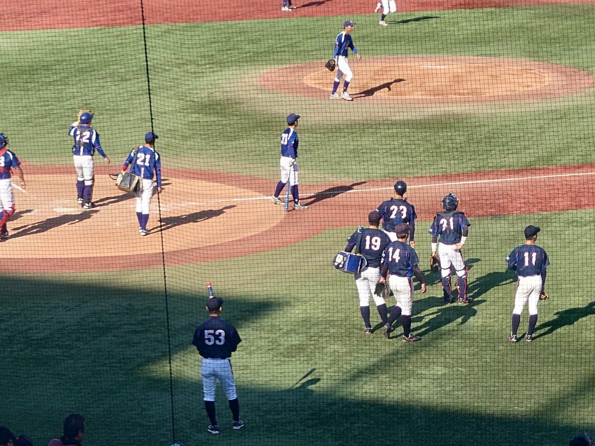 東亜大学ユニホーム ユニホーム 似すぎて何とかならなかったのか😟 #明治神宮野球大会