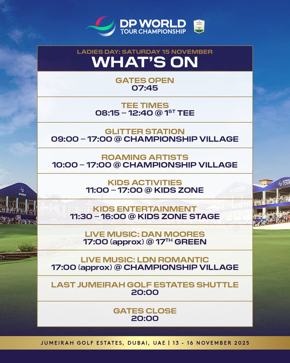 DP World Tour Championship tweet media